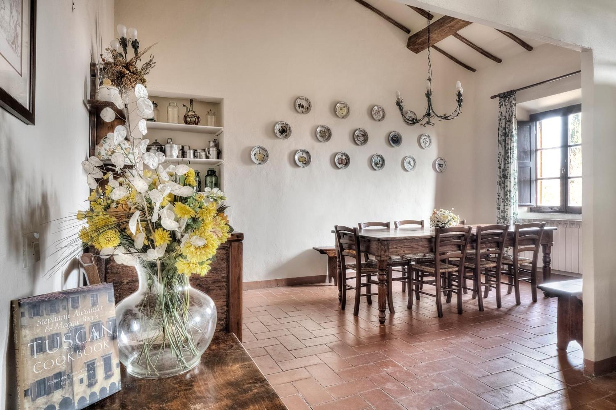 Cosona Villa Pienza Kamer foto